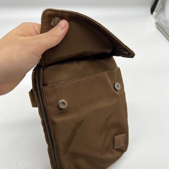 IHKWIP XL Everyday Essentials Crossbody with Crossbody Strap Brown Mocha - Picture 3 of 15